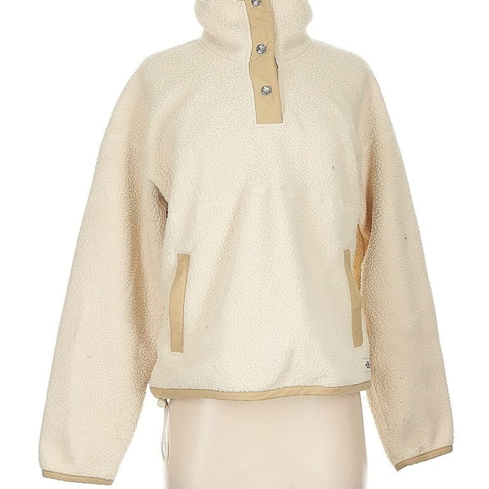 North Face Ivory Pullover Fleece